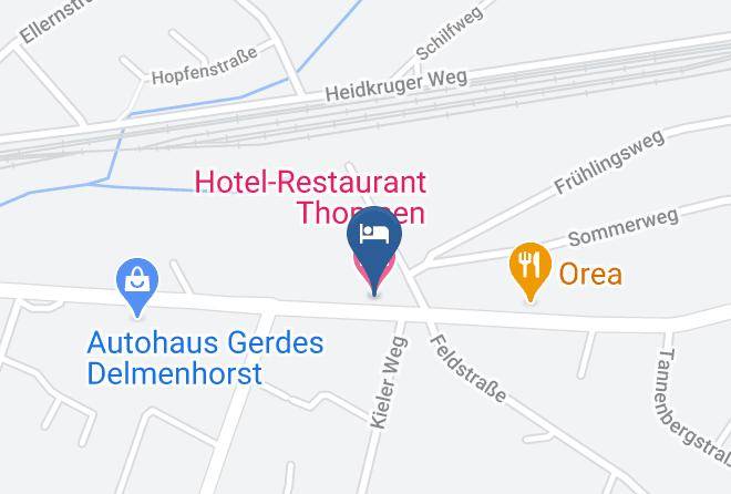Delmenhorst - Hotel Restaurant Thomsen Maps