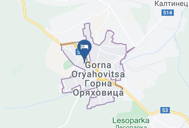 Gorna Oryahovitsa - Hotel Restaurant Tirolia Maps