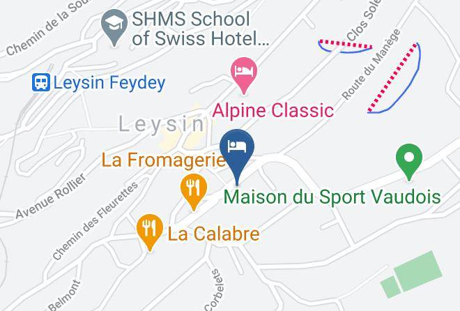 Aigle - Hotel Restaurant Tour D'ai Maps