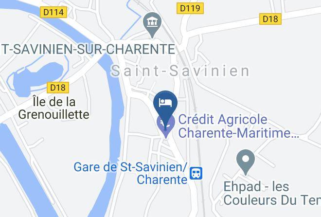 Charente Maritime - Hotel Restaurant Traiteur Le Saint Savinien Maps