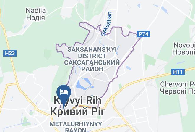 Hotel Restaurant Ukrainochka Map