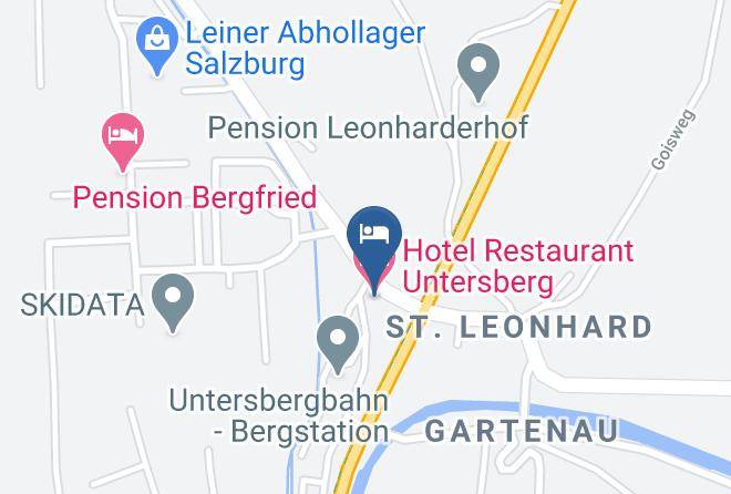 Salzburg Umgebung - Hotel Restaurant Untersberg Maps