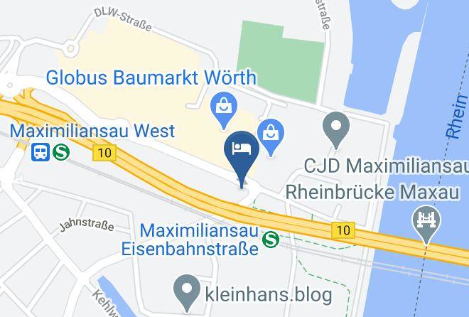 Germersheim - Hotel Restaurant Vater Rhein Maps