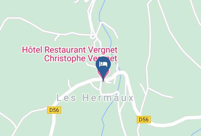 Lozere - Hotel Restaurant Vergnet Christophe Vergnet Maps