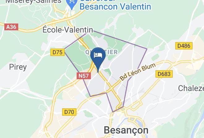 Doubs - Hotel Restaurant Vesontio Soiree Etape 3 Etoiles Renove En Mars 2017 Maps