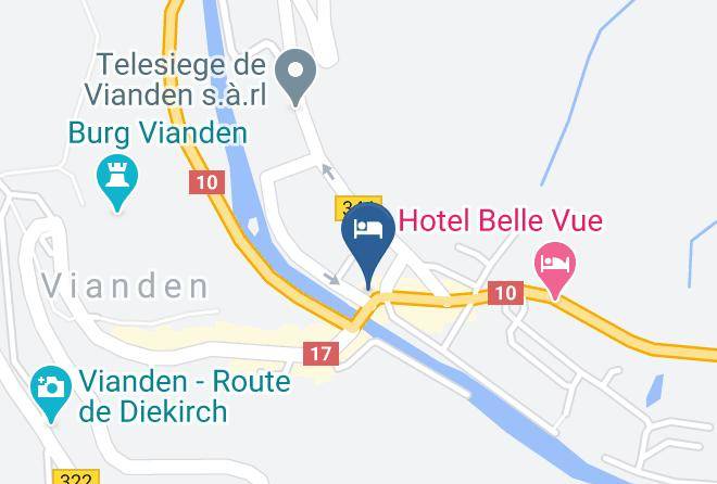 Vianden - Hotel Restaurant Victor Hugo Maps