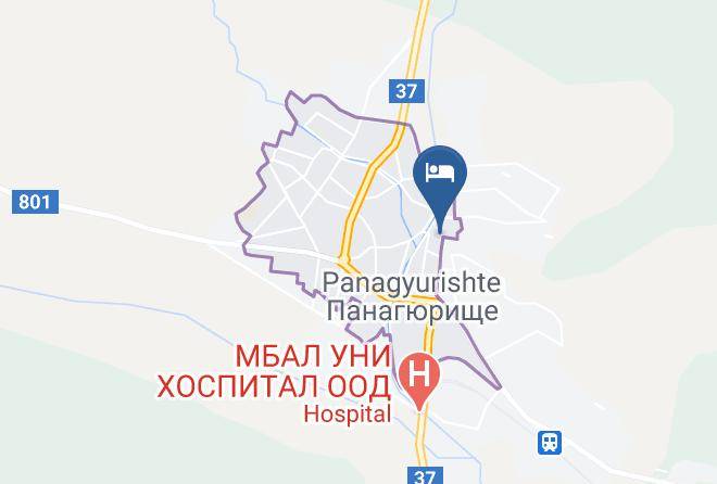 Panagyurishte - Hotel Restaurant Victoria Maps