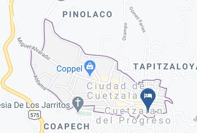 Cuetzalan Del Progreso - Hotel Restaurant Viky Maps