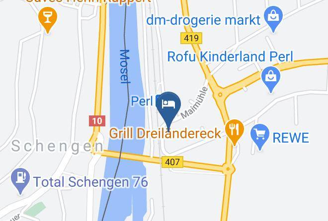 Merzig Wadern - Hotel Maimuhle Maps