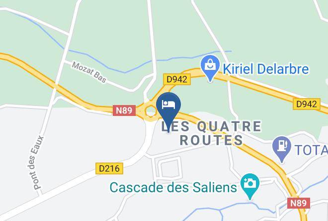 Puy De Dome - Hotel Restaurant Volcan Sancy Le Montania Maps