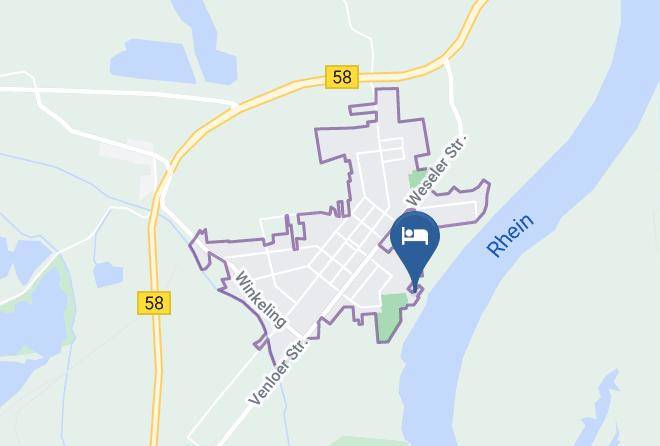 Wesel - Hotel Restaurant Wacht Am Rhein Maps