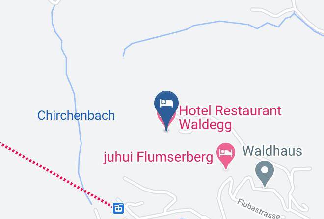 Sargans - Hotel Restaurant Waldegg Maps