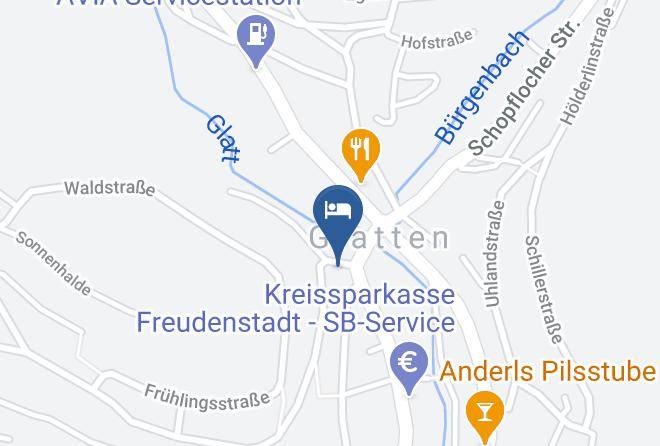 Freudenstadt - Hotel Restaurant Waldhorn Maps
