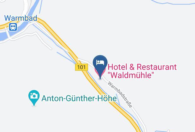Erzgebirgskreis - Hotel & Restaurant Waldmuhle Maps