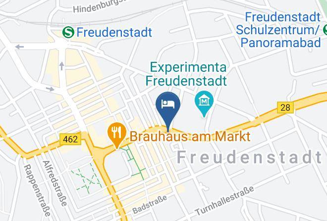 Freudenstadt - Hotel Restaurant Warteck Maps