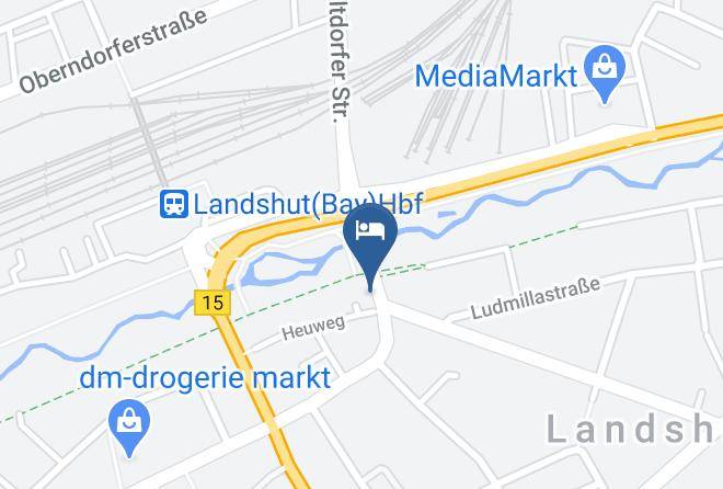 Landshut - Hotel & Restaurant Weihenstephaner Stuben Maps