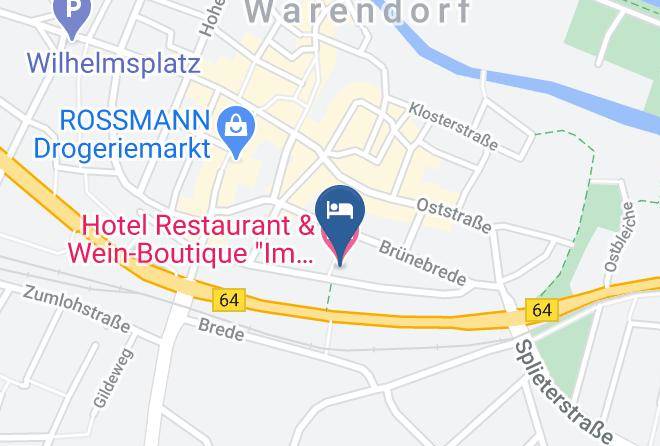 Warendorf - Hotel Restaurant & Wein Boutique Im Engel Warendorf Maps