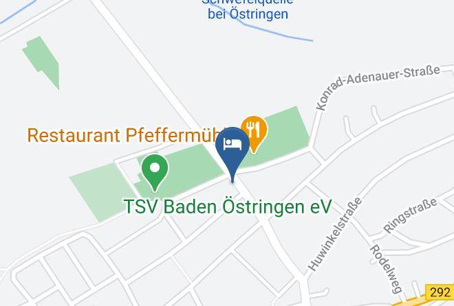 Hotel Restaurant Weinlust Ostringen Map