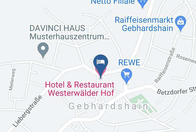 Altenkirchen - Hotel & Restaurant Westerwalder Hof Maps