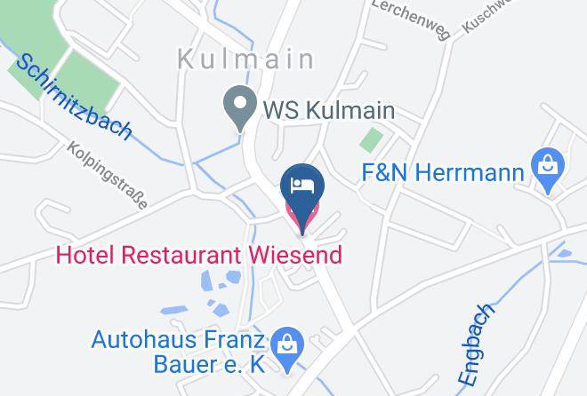 Tirschenreuth - Hotel Restaurant Wiesend Maps