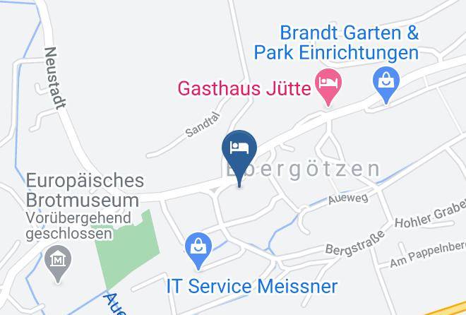 Gottingen - Hotel Restaurant Wilhelm Busch Stube Maps