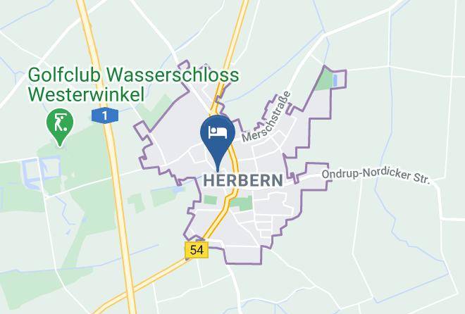 Coesfeld - Hotel Garni Zum Wolfsjager Maps