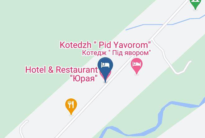 Yaremcha - Hotel & Restaurant Maps