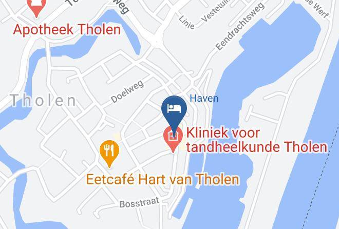 Gemeente Tholen - Hotel Restaurant Zeeland Maps