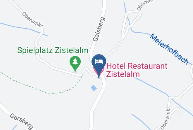 Hotel Restaurant Zistelalm Map