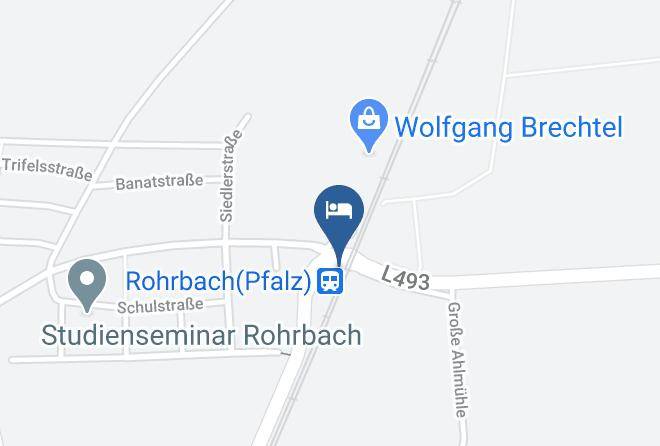 Sudliche Weinstrasse - Hotel Restaurant Zum Bahnhof 1894 Rohrbach Maps