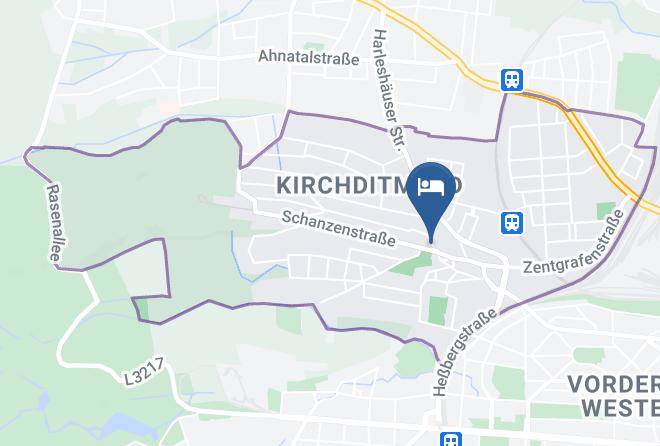 Kassel - Hotel Restaurant Zum Berggarten Maps