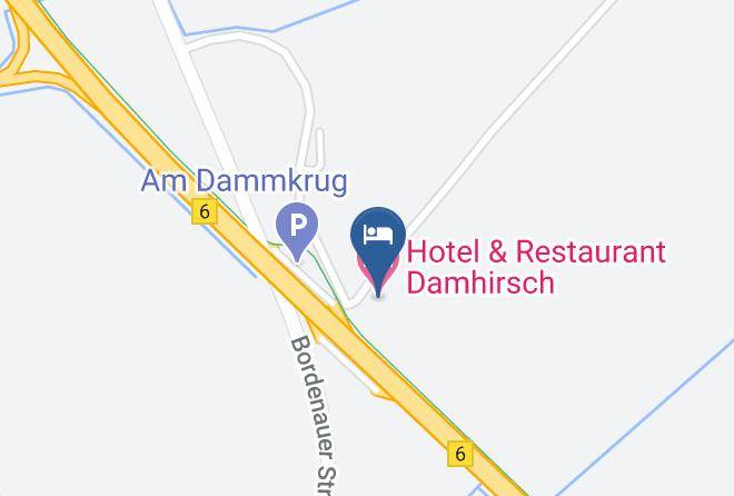 Stadt Hannover - Hotel & Restaurant Damhirsch Maps