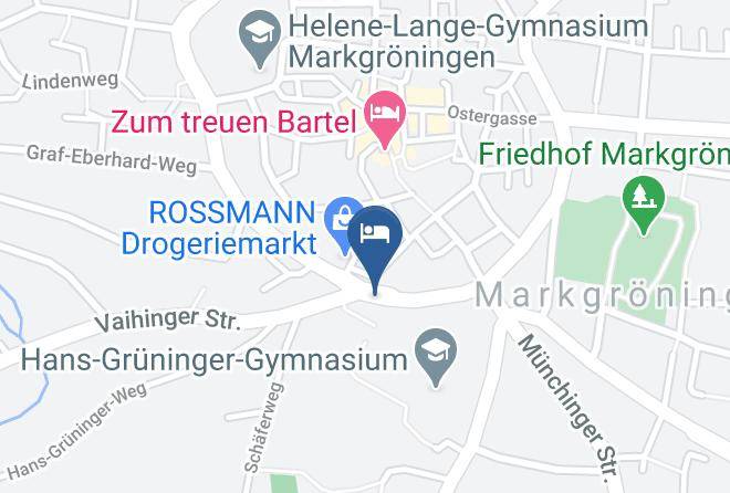 Ludwigsburg - Hotel Restaurant Zum Goldenen Hahnen Maps