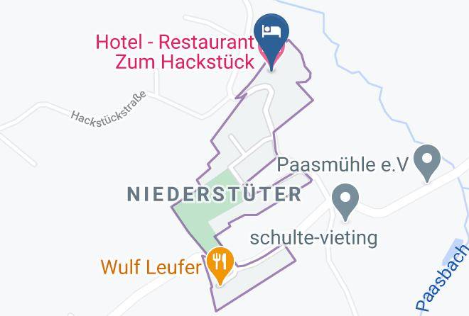 Ennepe Ruhr Kreis - Hotel Restaurant Zum Hackstuck Maps