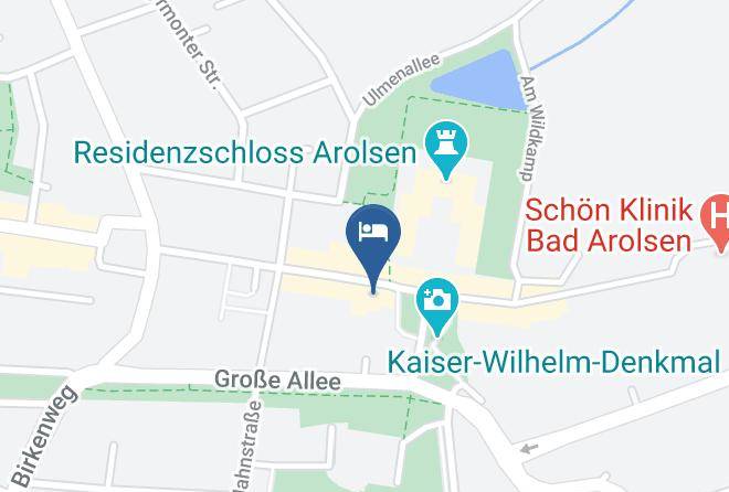 Waldeck Frankenberg - Schloskurve Maps