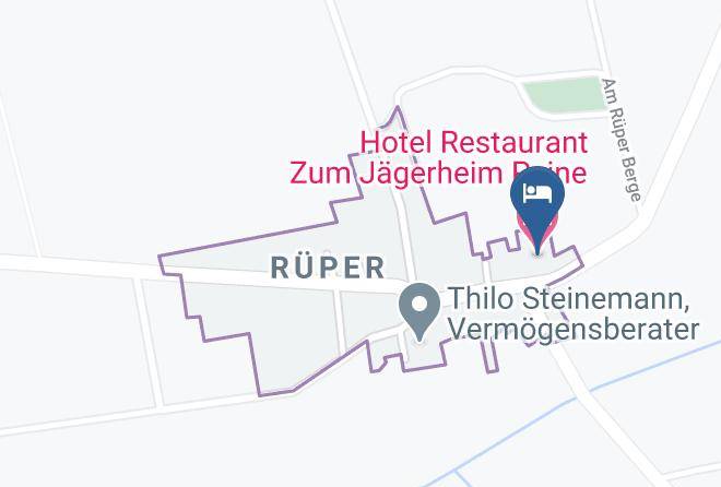 Peine - Hotel Restaurant Zum Jagerheim Peine Maps