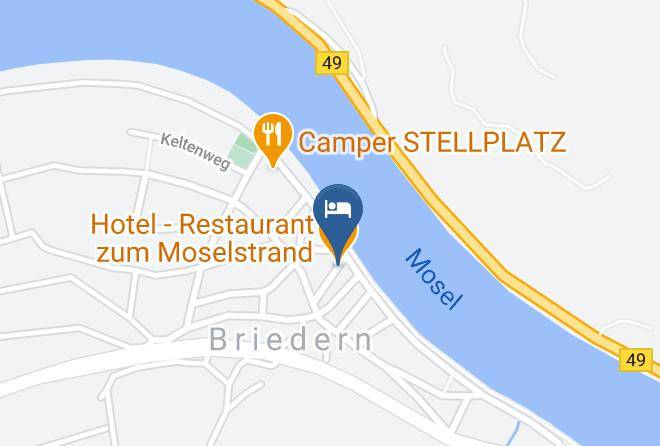 Cochem Zell - Hotel Restaurant Zum Moselstrand Maps