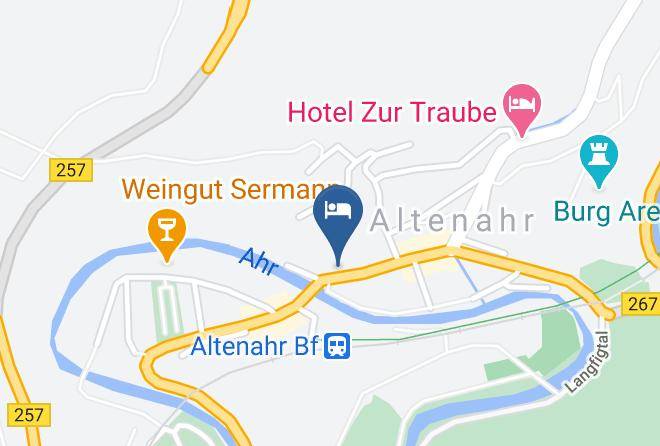 Ahrweiler - Hotel & Restaurant Zum Schwarzen Kreuz Maps