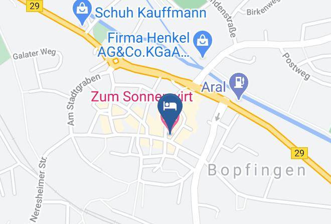 Ostalbkreis - Zum Sonnenwirt Maps