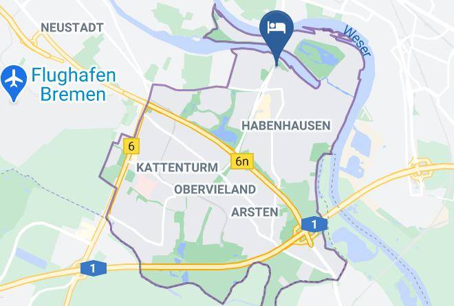 Stadt Bremen - Hotel Restaurant Zum Werdersee Maps