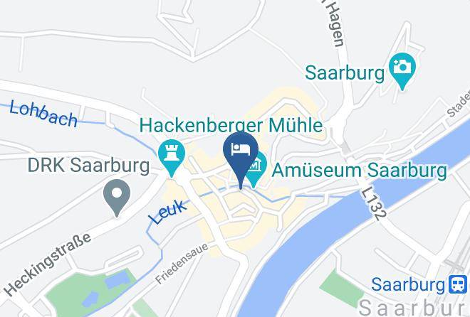 Trier Saarburg - Zunftstube Saarburg Maps