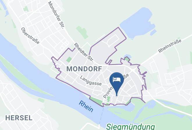 Hotel Restaurant Zur Borsch Map