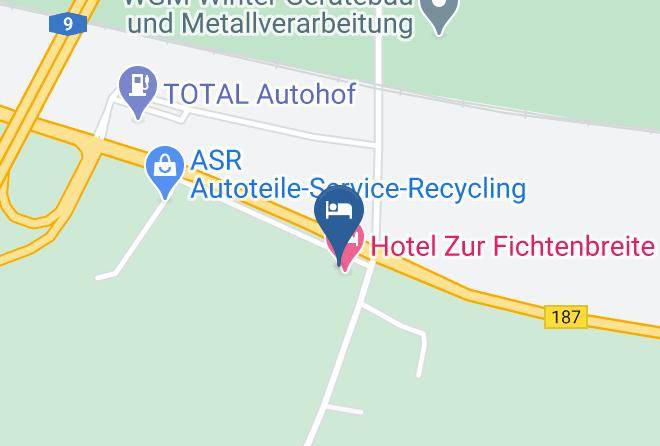 Wittenberg - Hotel & Restaurant Zur Fichtenbreite Maps