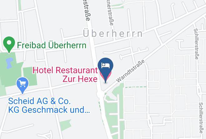 Saarlouis - Hotel Restaurant Zur Hexe Maps
