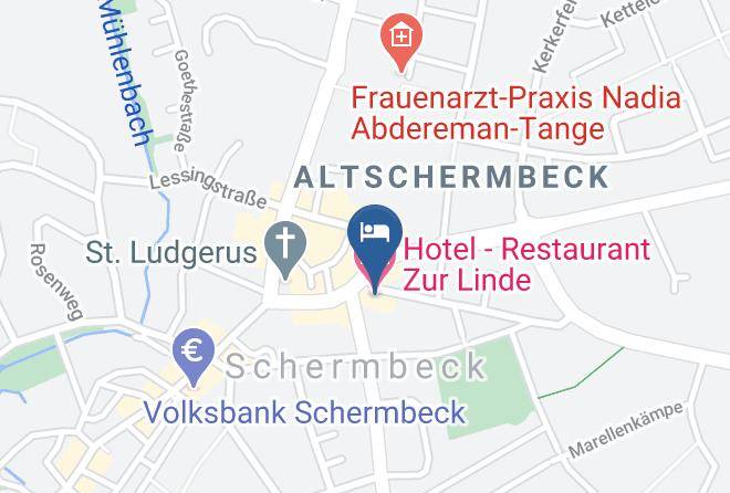 Wesel - Hotel Restaurant Zur Linde Maps