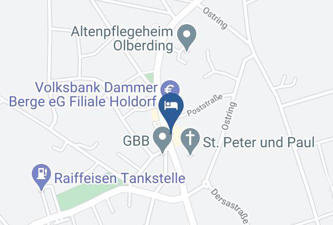 Vechta - Hotel Restaurant Zur Post Maps