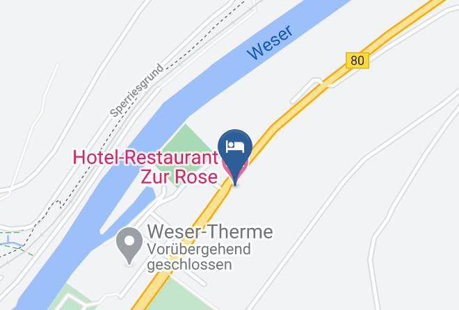 Kassel - Hotel Restaurant Zur Rose Maps