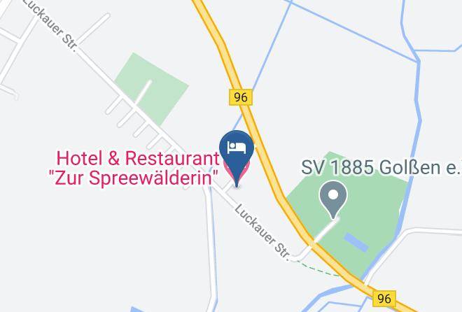 Hotel & Restaurant Zur Spreewalderin Map