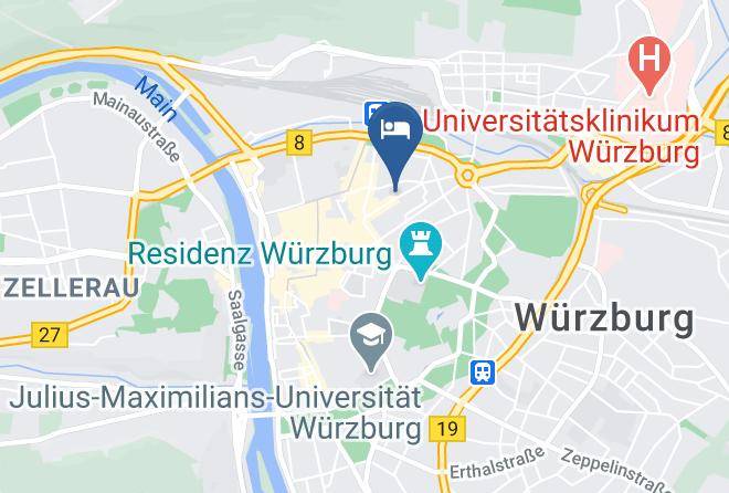 Wurzburg - Hotel & Restaurant Zur Stadt Mainz Maps