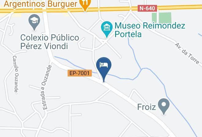 Pontevedra - Hotel Restaurante A Pedra Maps